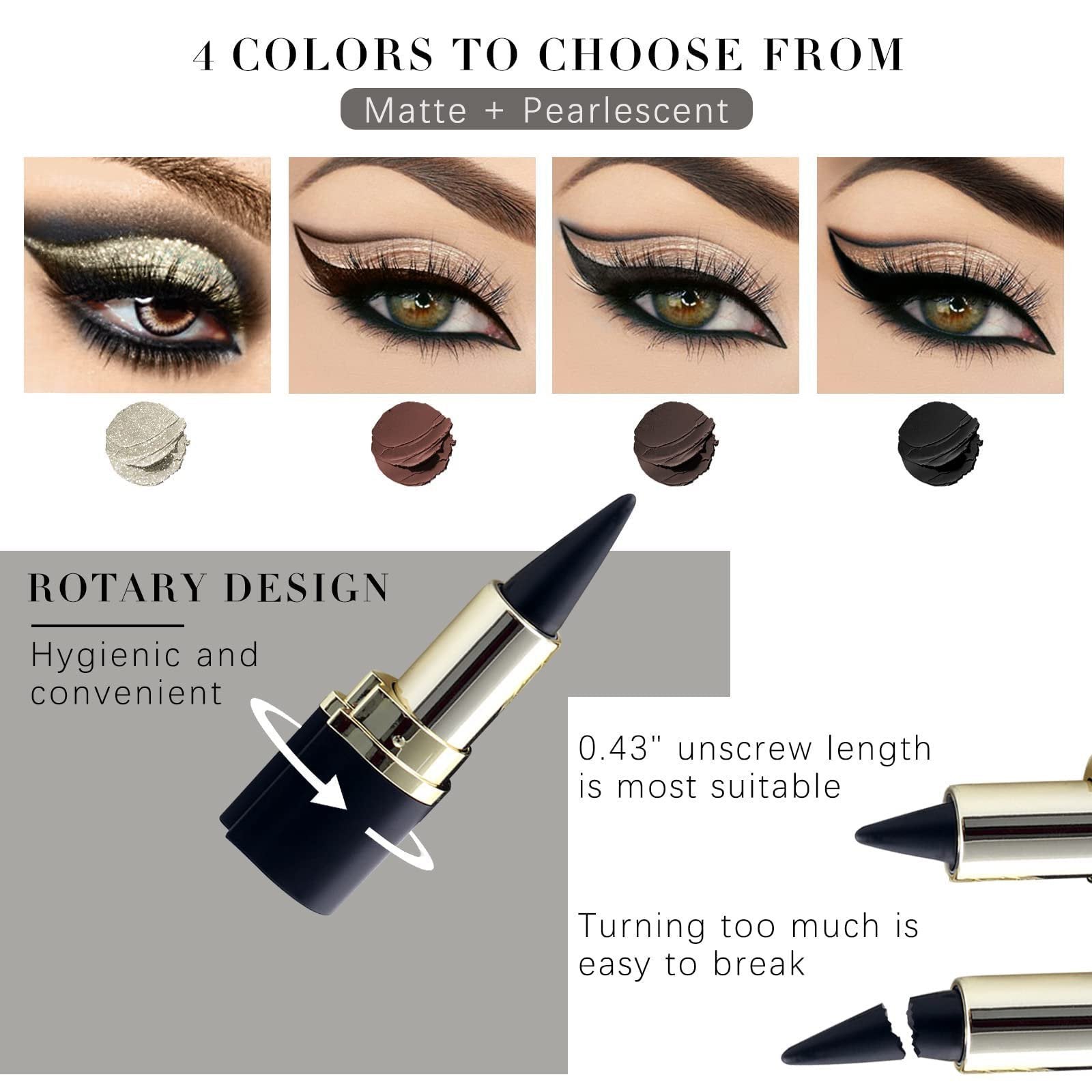 🎁BUY 1 GET 1 FREE🎁💄Matte Quick-Dry Eyeliner – Waterproof, Smudge-Proof & Gift-Ready!