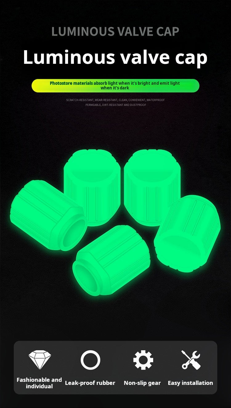 Luminous valve cap – Universal Fit