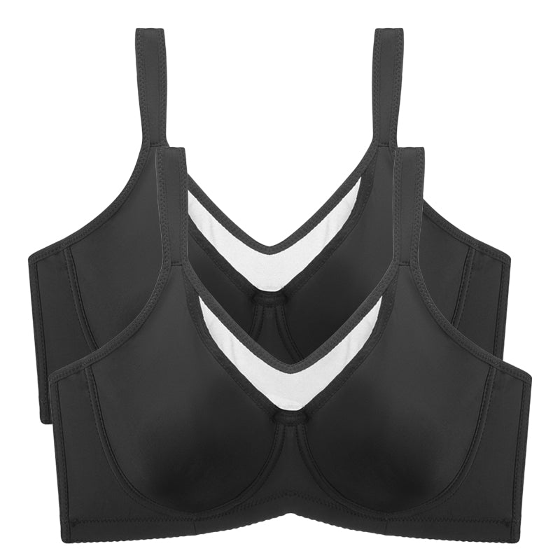 🏆 Last Day Special Price £9.77 ! 💐Women's Elegant Sheer Full Coverage Plus Size Bra