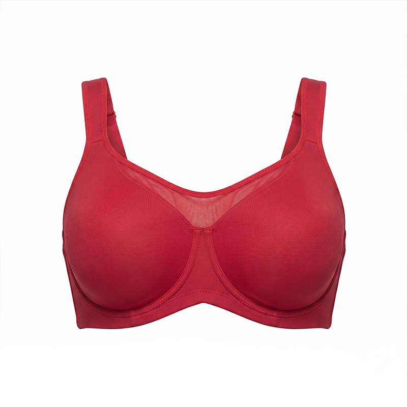 🏆 Last Day Special Price £9.77 ! 💐Women's Elegant Sheer Full Coverage Plus Size Bra