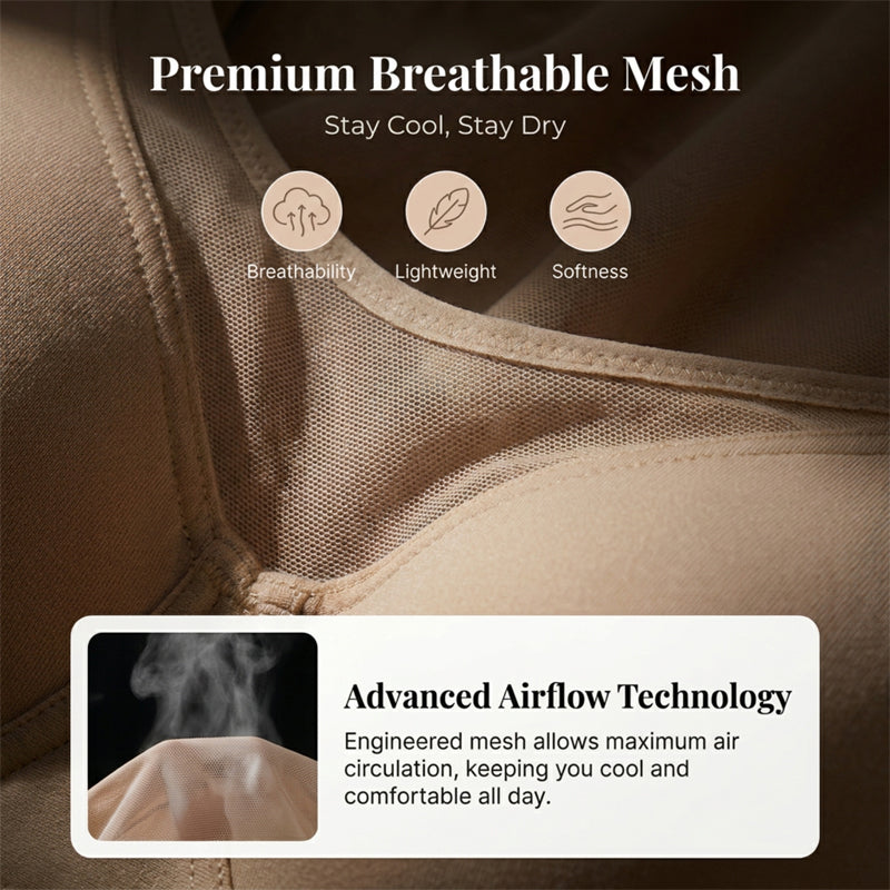 🏆 Last Day Special Price £9.77 ! 💐Women's Elegant Sheer Full Coverage Plus Size Bra