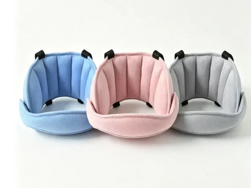 😴Kids Car Sleeping Head Support Band – Adjustable Toddler Sleep Headrest Pillow, Anti-Droop Child Head Stabilizer for Car Seats, Prevent Neck Soreness During Road Trips