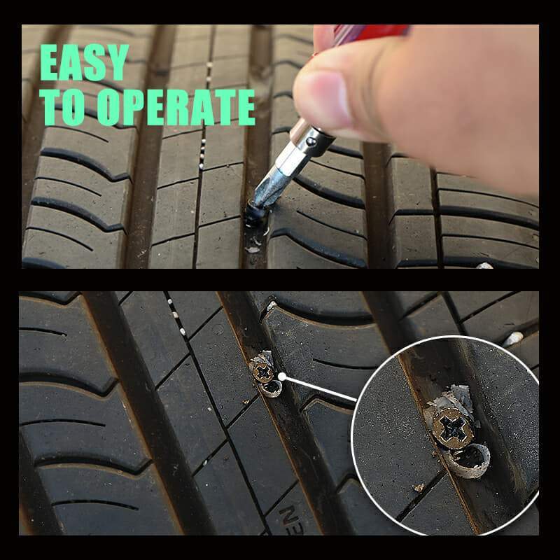 🔧 50% OFF NOW! 🚗 Vacuum Tire Mending Nail – Lossless & Efficient, Perfect Sealing & Easy to Operate – No Tire Disassembly Needed ✨