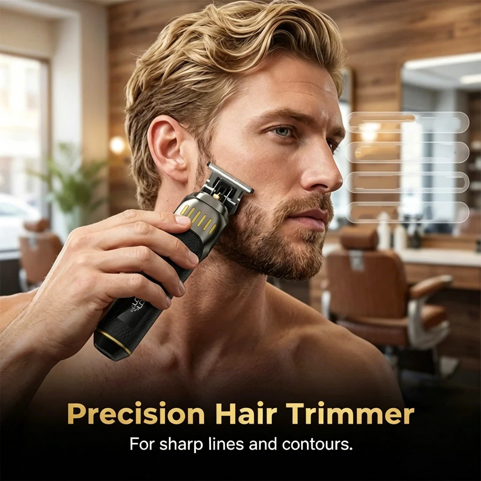 ⏳LIMITED TIME: 50% OFF! 🏆Luxe 3-in-1 Professional Men’s Grooming Set – T-Blade Trimmer, Foil Shaver & Nose Trimmer – With LED Display & USB Rechargeable