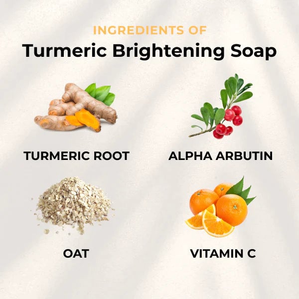 🔥Last Day Promotion 49% OFF🔥Turmeric & Kojic Acid Brightening Soap