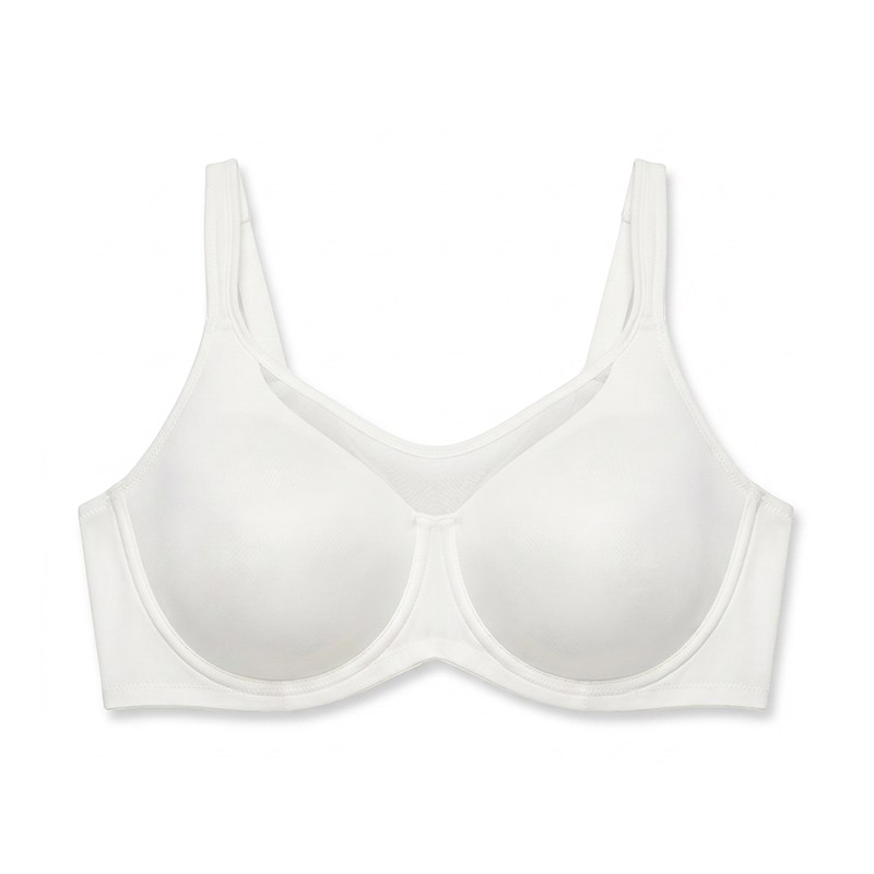 🏆 Last Day Special Price £9.77 ! 💐Women's Elegant Sheer Full Coverage Plus Size Bra