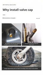 Luminous valve cap – Universal Fit