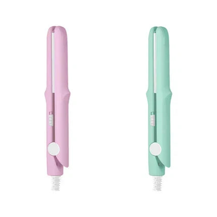 🎁Hot Sale 49% OFF⏳2-in-1 Mini Curling Wand & Flat Iron Hair Straightener