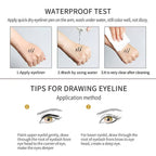 14-Pack Eyeliner Pencil Waterproof Colored Gel Liners with Metallic & Shimmer Finishes Smudge-Proof