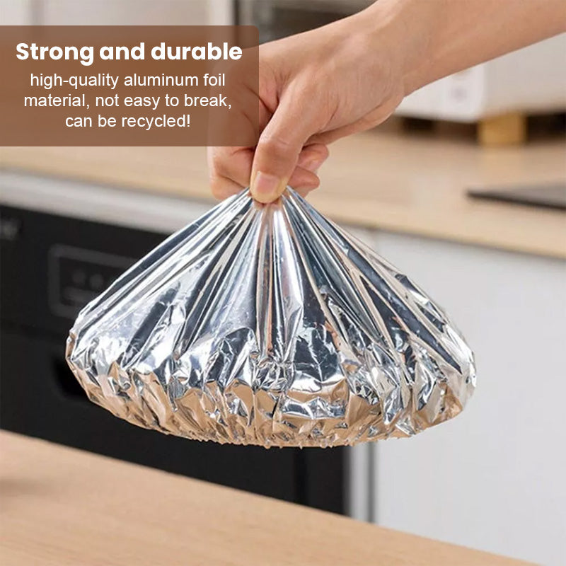 🥳2026 HOT SALE🥳💞50K+ SOLD!🥡🍲 50% OFF! Aluminum Foil Heat-Retaining Cover – Locks heat for hours, microwave safe. Reusable, eco-friendly. Keep every meal hot! ♻️✨