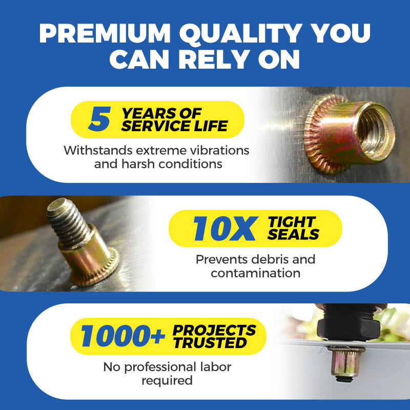 Threaded Insert Rivet Nuts Set