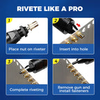 Threaded Insert Rivet Nuts Set