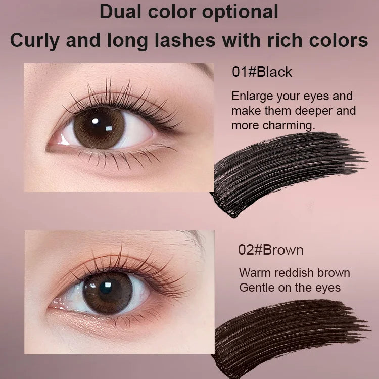 Special Promotion! Buy 1 and take 1 FREE - Waterproof and stain-proof eyelash mask, lengthens and wrinkles with lasting effect.
