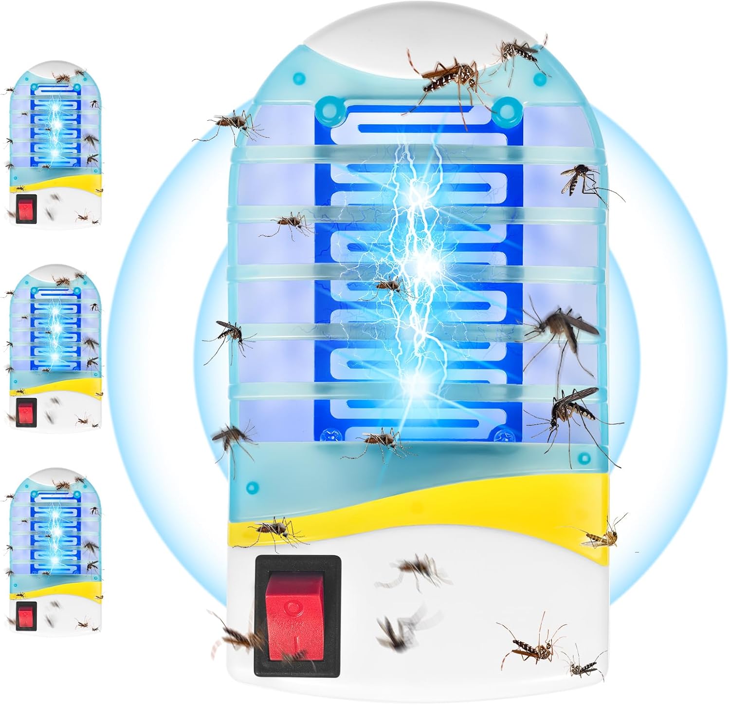 🔥LED Blue Light Trap Household Mosquito Killer Lamp