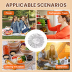 🥳2026 HOT SALE🥳💞50K+ SOLD!🥡🍲 50% OFF! Aluminum Foil Heat-Retaining Cover – Locks heat for hours, microwave safe. Reusable, eco-friendly. Keep every meal hot! ♻️✨