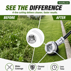 ⚙️ 50% OFF NOW! 🌿 Aluminum Trimmer Head – 4-Line Cutting & Universal Fit – Heavy-Duty & Easy Line Replacement 🏡