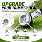 ⚙️ 50% OFF NOW! 🌿 Aluminum Trimmer Head – 4-Line Cutting & Universal Fit – Heavy-Duty & Easy Line Replacement 🏡