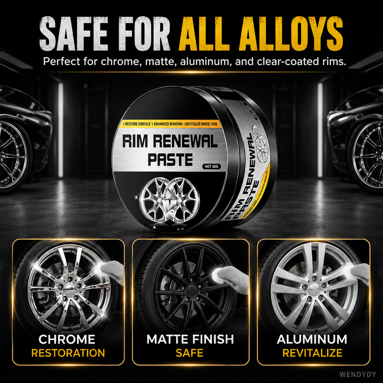 All-in-One Wheel Care & Restoration Paste