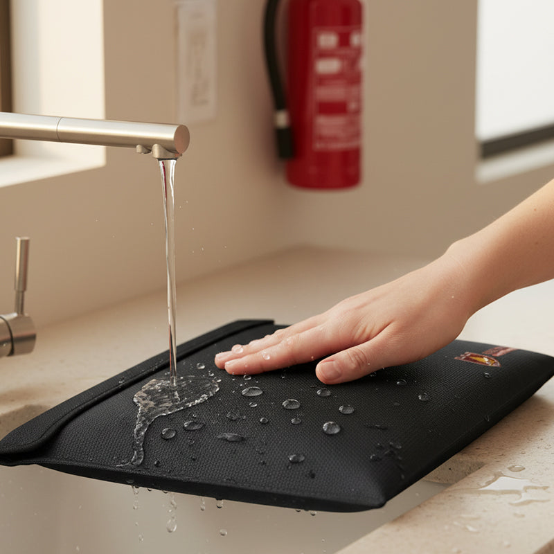 🔥💧Fireproof and Water-Resistant Document Bag