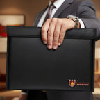 🔥💧Fireproof and Water-Resistant Document Bag