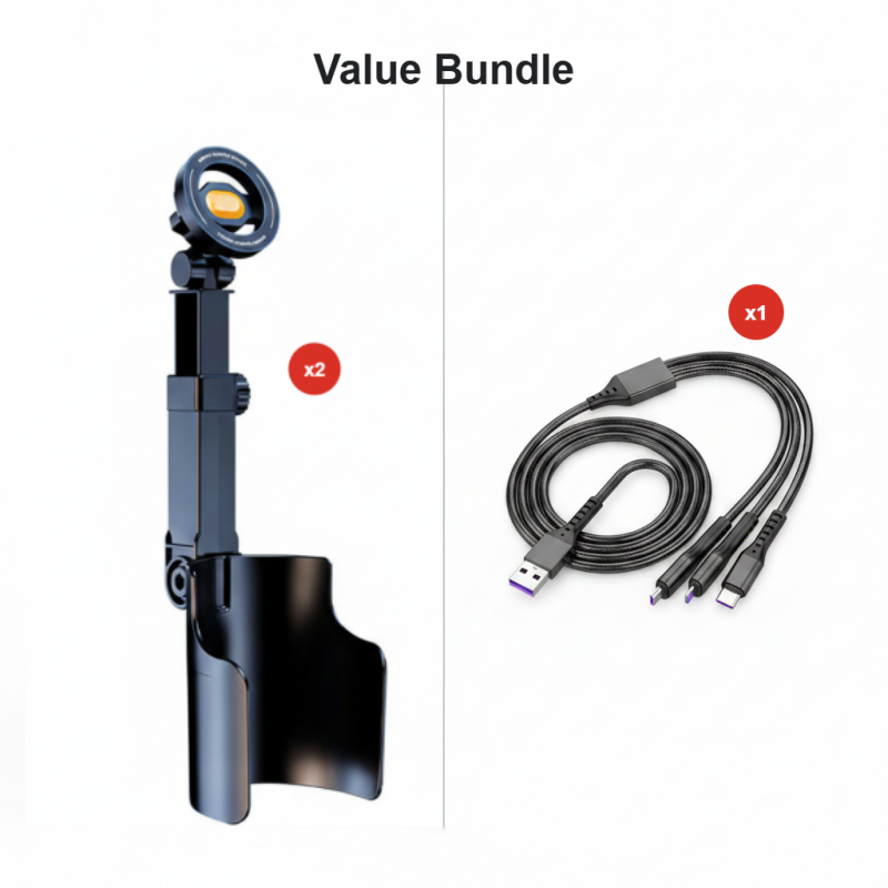 ⭐2026 New Arrival💥HOT SALE🥳🧲Car Cup Holder Phone Mount – 360° Adjustable, Strong N52 Magnet, One-Hand Operation, Fits All Phones, Stable Magnetic & Clamp Models for Safe Driving