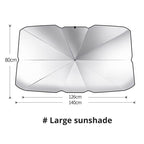 ✨Summer Hot Sale☀️Car Windshield Sun Shade Umbrella