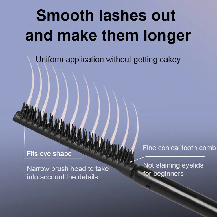 ⏳Last Day Sale 50% OFF!!✨Waterproof & Smudge-Proof Eyelash Mask🌟Instantly Lengthens & Curls with Long-Lasting Effect for Dramatic Eye