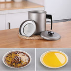 🎁Hot sale ✨ 304 Stainless Steel Kitchen Oil Jar 🌟