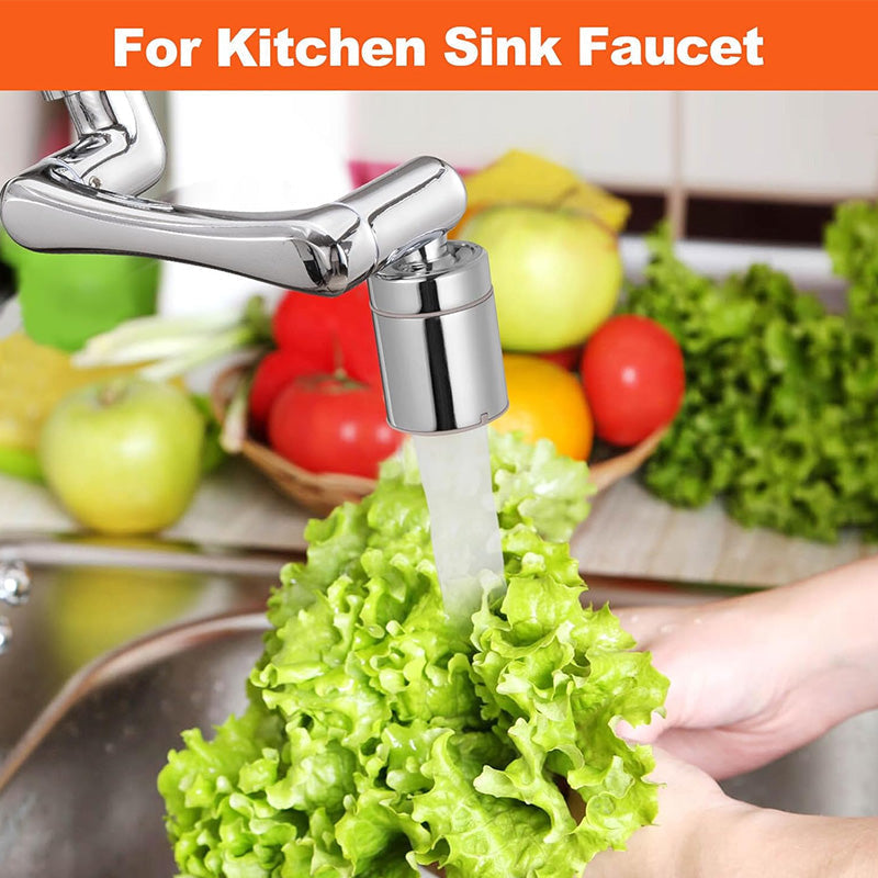 ⏳Limited-time 50% off⏰1440° splash-proof and universally rotatable faucet adapter 🚰✨