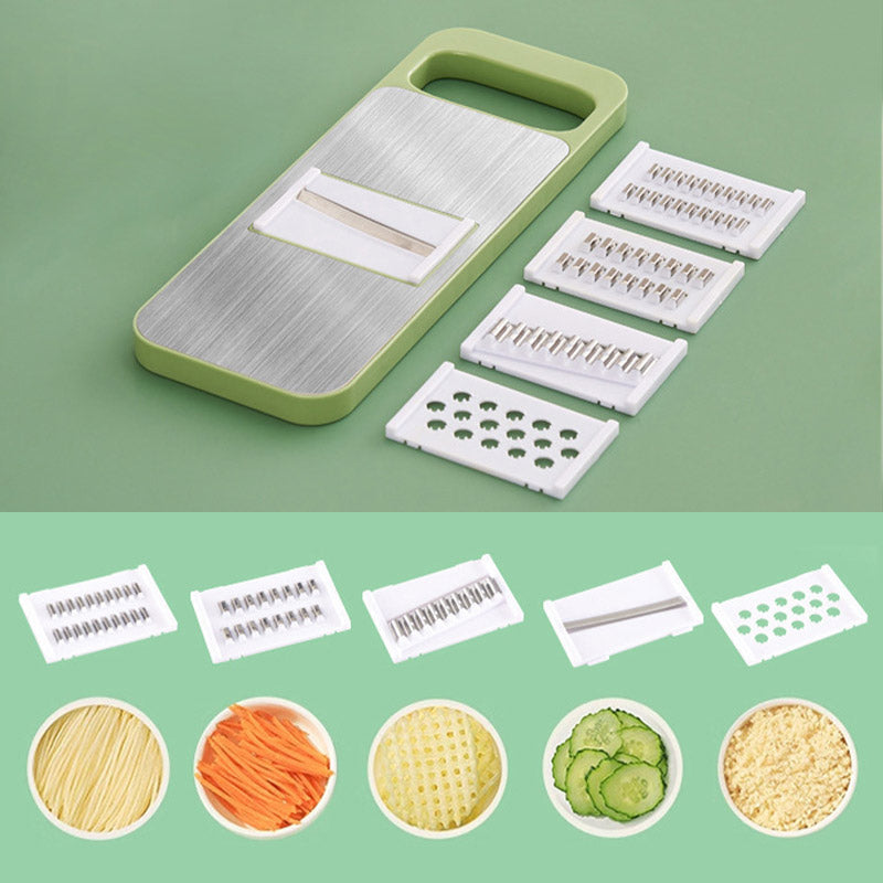 📢 50% OFF NOW! 🔪 Multifunctional Kitchen Chopper with Hand Guard – 5 Blades, Non-Slip Base & Quick Vegetables Chopping 🥕⚠️📦