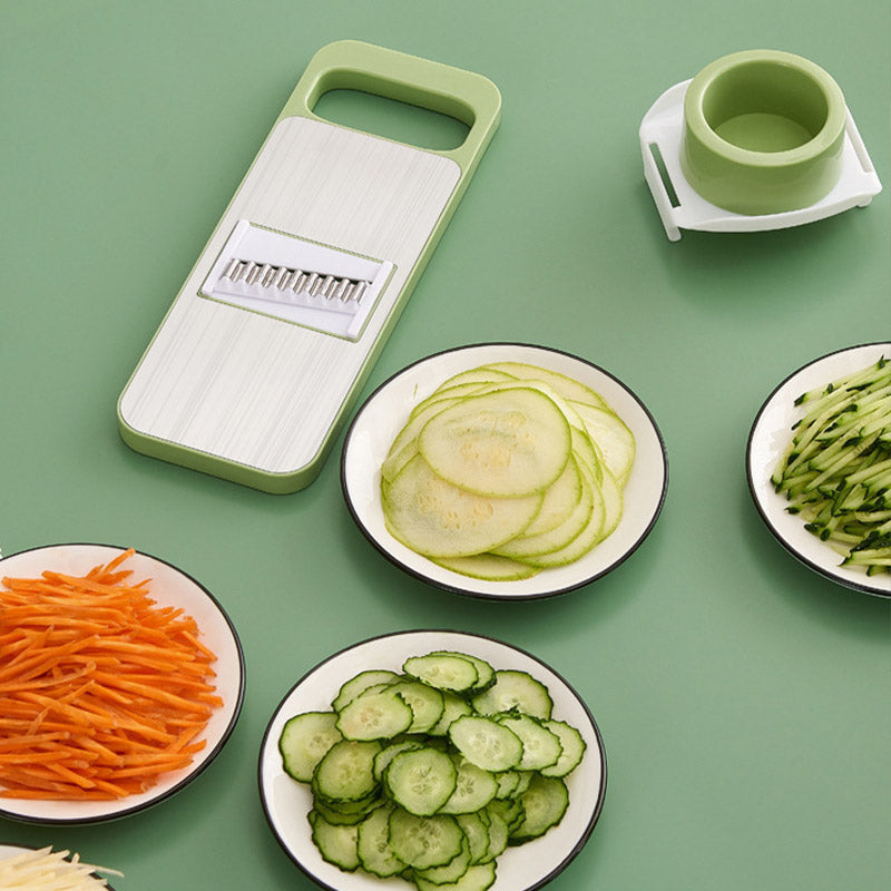 📢 50% OFF NOW! 🔪 Multifunctional Kitchen Chopper with Hand Guard – 5 Blades, Non-Slip Base & Quick Vegetables Chopping 🥕⚠️📦