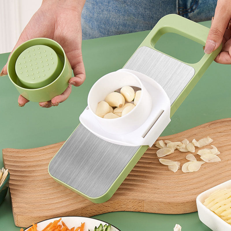 📢 50% OFF NOW! 🔪 Multifunctional Kitchen Chopper with Hand Guard – 5 Blades, Non-Slip Base & Quick Vegetables Chopping 🥕⚠️📦