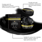 ✨ Tire wax – restores black gloss, blocks UV, repels dirt. Easy & quick!