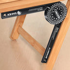 📏 7-inch Aluminum Mitre Saw Conveyor | Precision Angle Finder