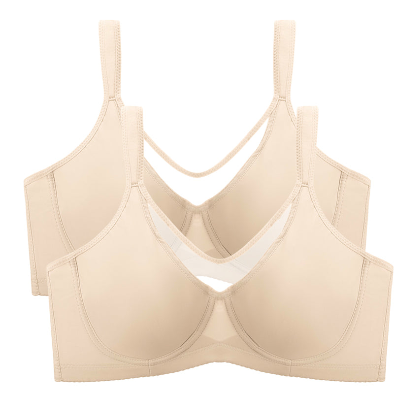 🏆 Last Day Special Price £9.77 ! 💐Women's Elegant Sheer Full Coverage Plus Size Bra