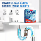 ✨ BUY 2 GET 1 FREE! 🚰 Pipe Unclogging Tablets – Fast-Acting Blockage Remover – Safe for pipes, removes hair & grease – no damage to plumbing 🔧