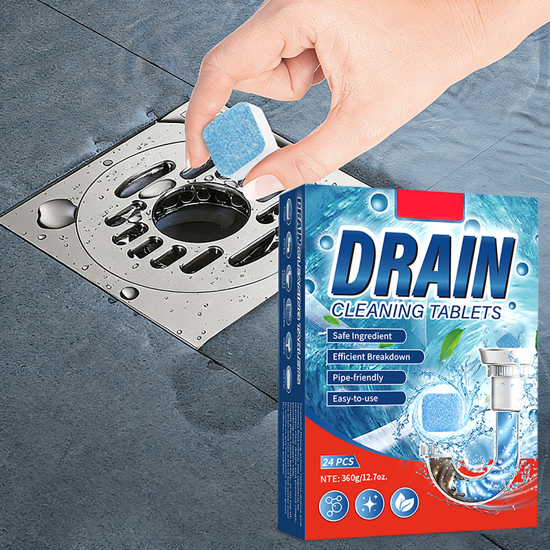 ✨ BUY 2 GET 1 FREE! 🚰 Pipe Unclogging Tablets – Fast-Acting Blockage Remover – Safe for pipes, removes hair & grease – no damage to plumbing 🔧