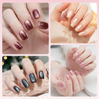 📢📢Buy 1 Get 1 Free!⏰All-in-One Cat Eye Nail Gel Pen – Get a hypnotic cat-eye effect in one stroke! Magnetic gel, lasting shine, salon magic at home. 🖤🌌