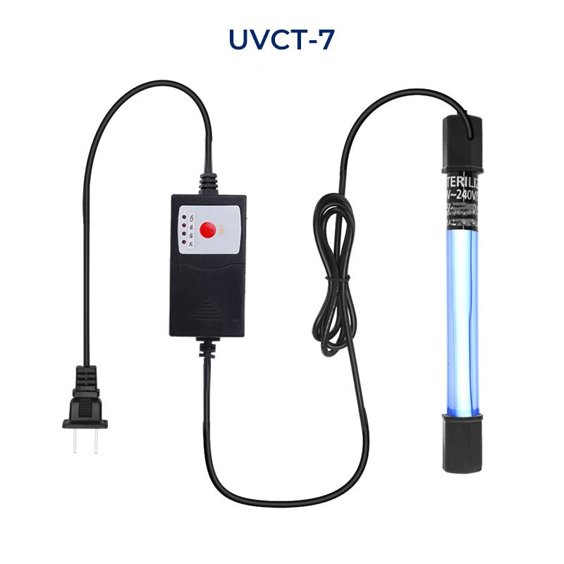 Submersible UV Sterilizer Lamp with Timer for Aquarium