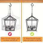 🛠️50% OFF NOW! 🔒 20Pcs Square Snap Clips Hooks – Secure Lock, Versatile & Durable for Bonsai, Lights & Decor ✨