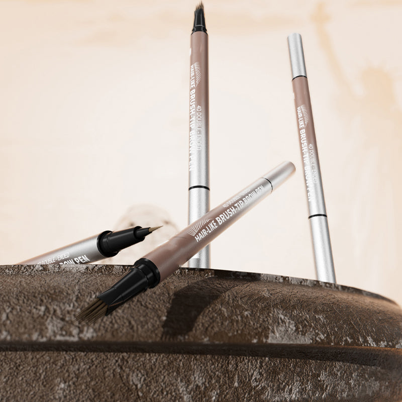 🏆Flash Sale⚡50K+ SOLD! Almost Gone💥💕2-in-1 Waterproof Liquid Brow Pen