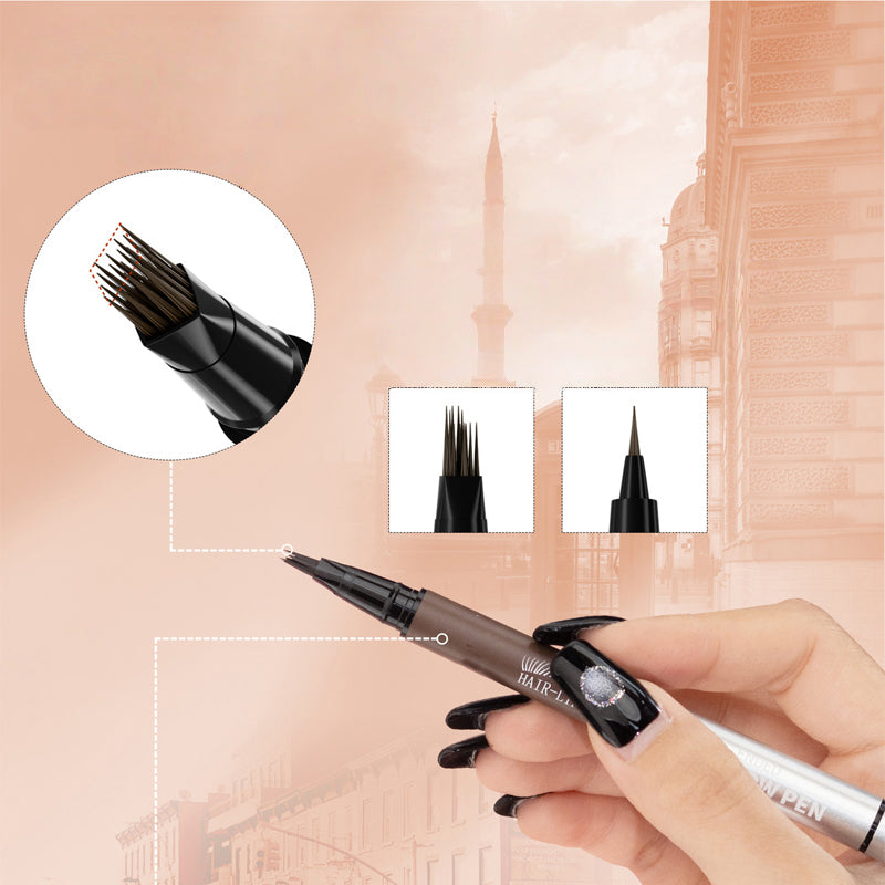 🏆Flash Sale⚡50K+ SOLD! Almost Gone💥💕2-in-1 Waterproof Liquid Brow Pen