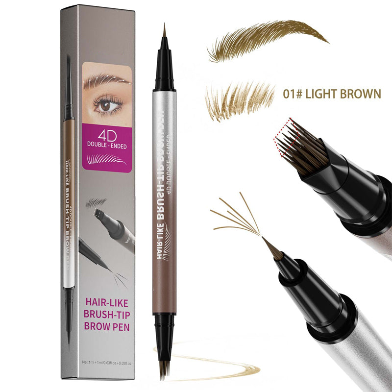 🏆Flash Sale⚡50K+ SOLD! Almost Gone💥💕2-in-1 Waterproof Liquid Brow Pen