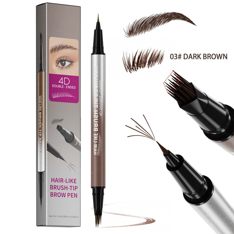 🏆Flash Sale⚡50K+ SOLD! Almost Gone💥💕2-in-1 Waterproof Liquid Brow Pen