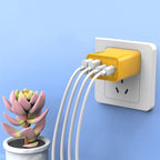 120W 4-Port Fast Charger Block