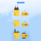 120W 4-Port Fast Charger Block