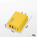 120W 4-Port Fast Charger Block