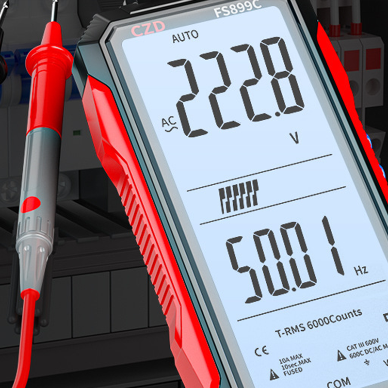 🔧 50% OFF NOW! ⚡ USB Rechargeable Digital Multimeter – Auto-Ranging, LCD Backlight & Portable Design 📏