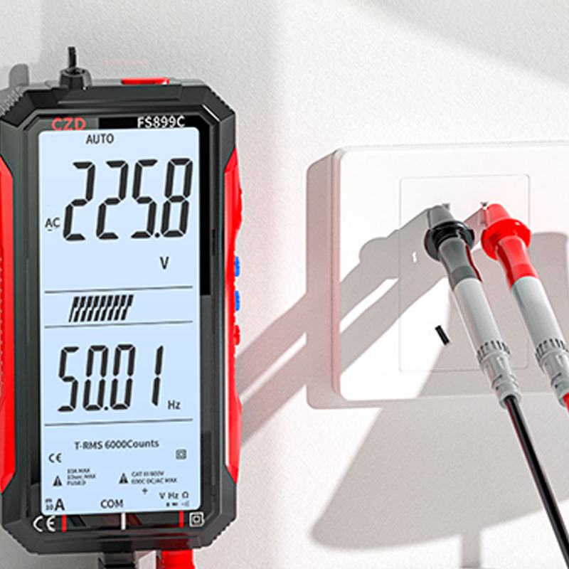🔧 50% OFF NOW! ⚡ USB Rechargeable Digital Multimeter – Auto-Ranging, LCD Backlight & Portable Design 📏
