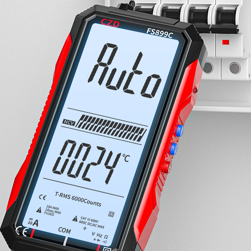 🔧 50% OFF NOW! ⚡ USB Rechargeable Digital Multimeter – Auto-Ranging, LCD Backlight & Portable Design 📏